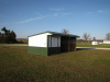 10x24 Hunter Green / Brilliant White